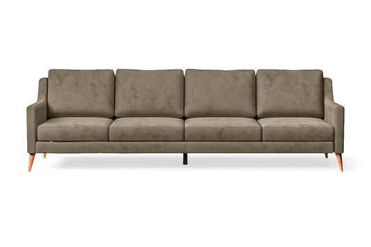 Aquila 4 Seater Sofa Sand Velvet