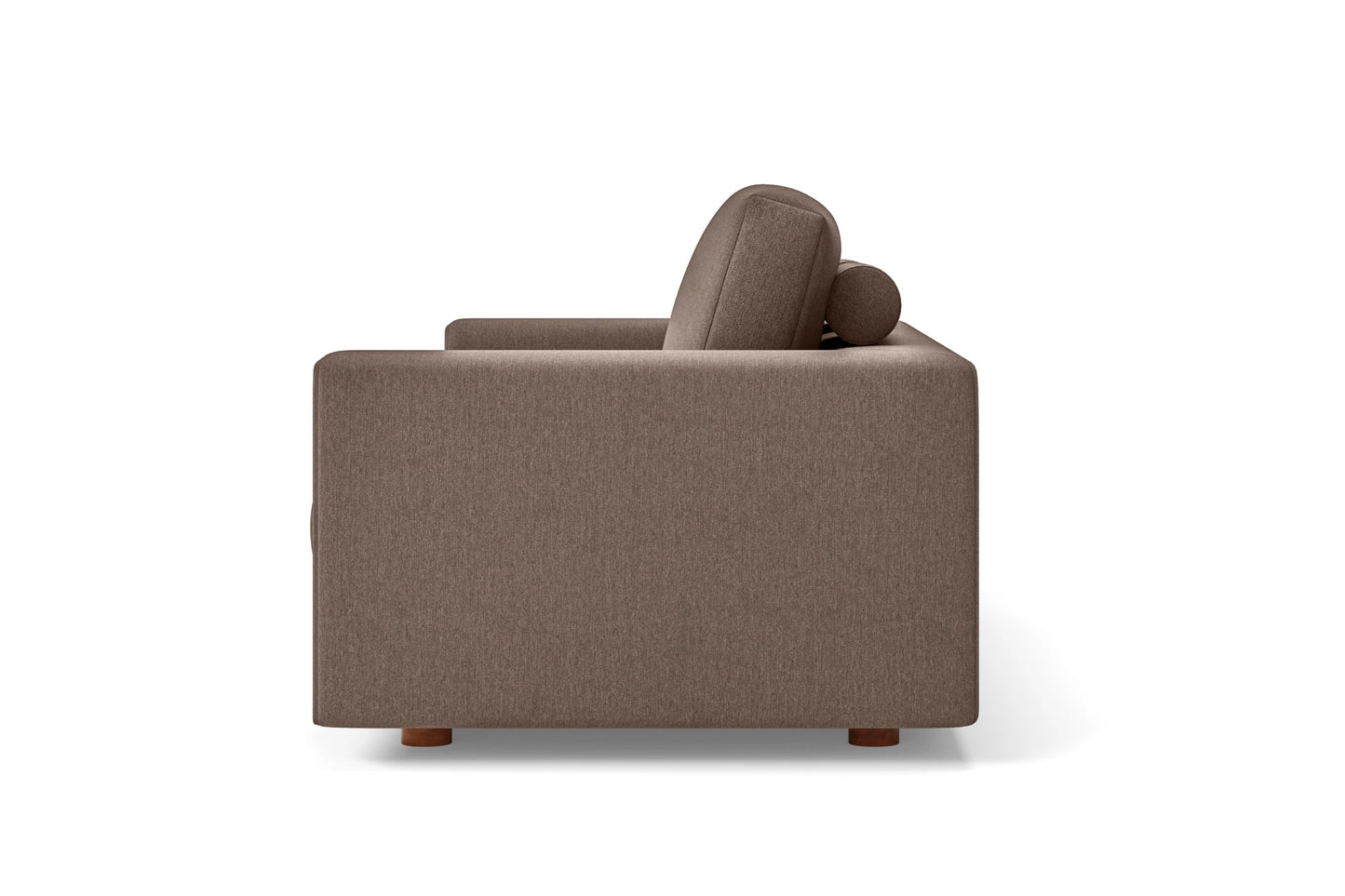 Arezzo Armchair Caramel Linen Fabric