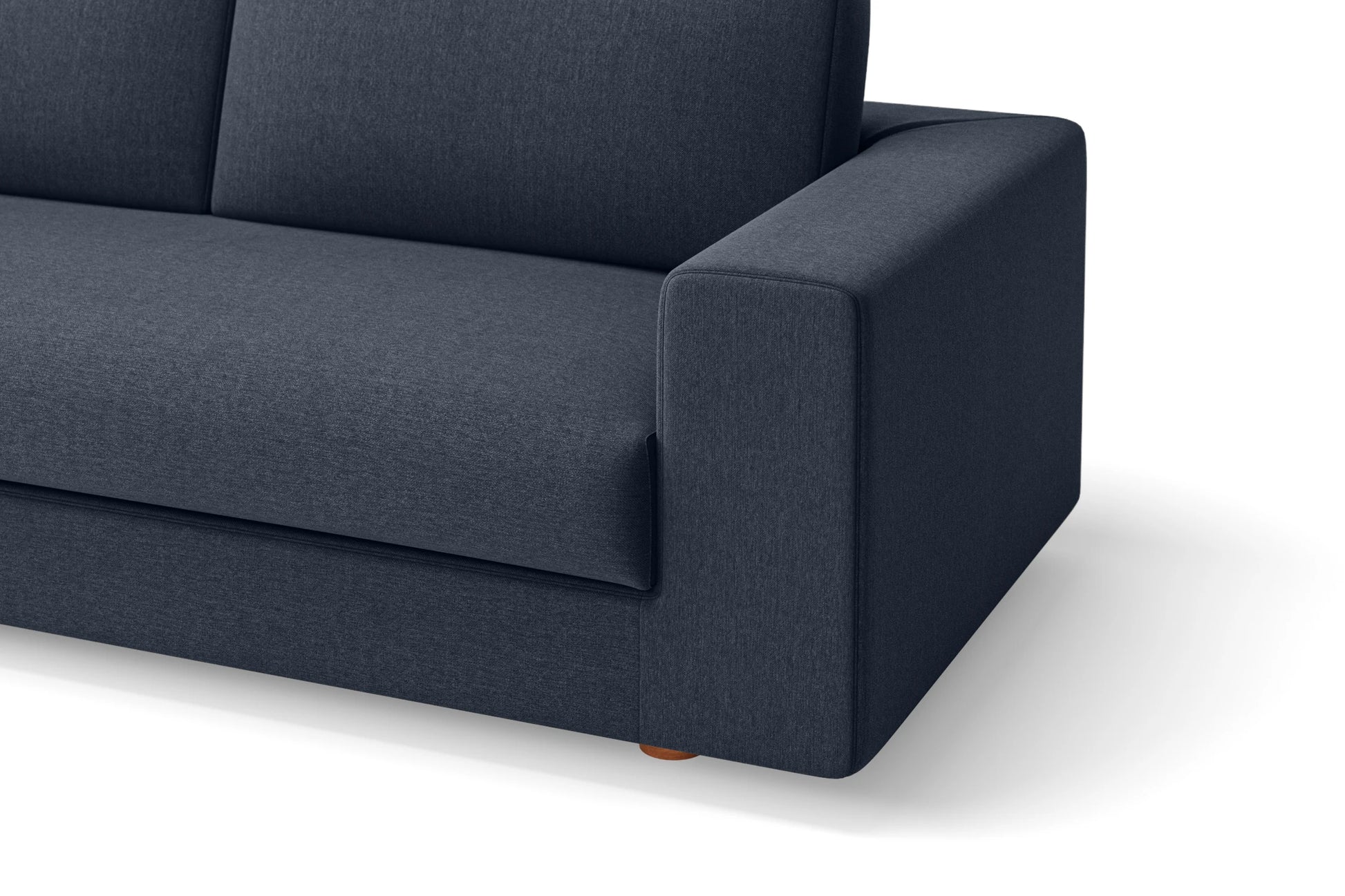 Arezzo Armchair Dark Blue Linen Fabric