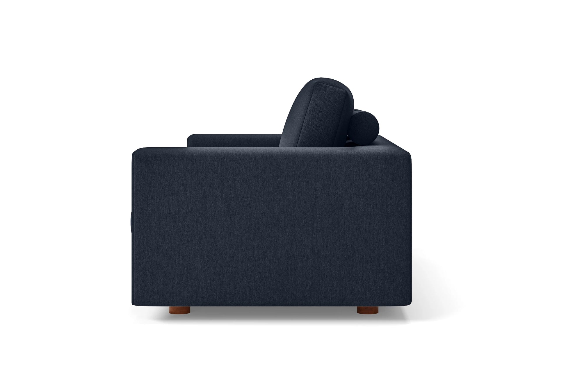 Arezzo Armchair Dark Blue Linen Fabric