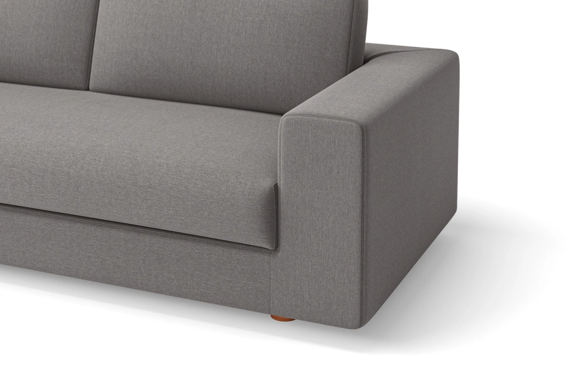 Arezzo Armchair Grey Linen Fabric