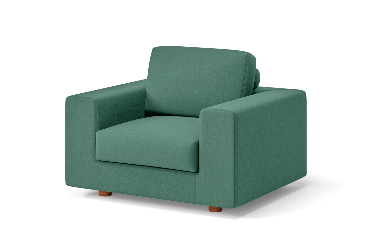 Arezzo Armchair Mint Green Linen Fabric