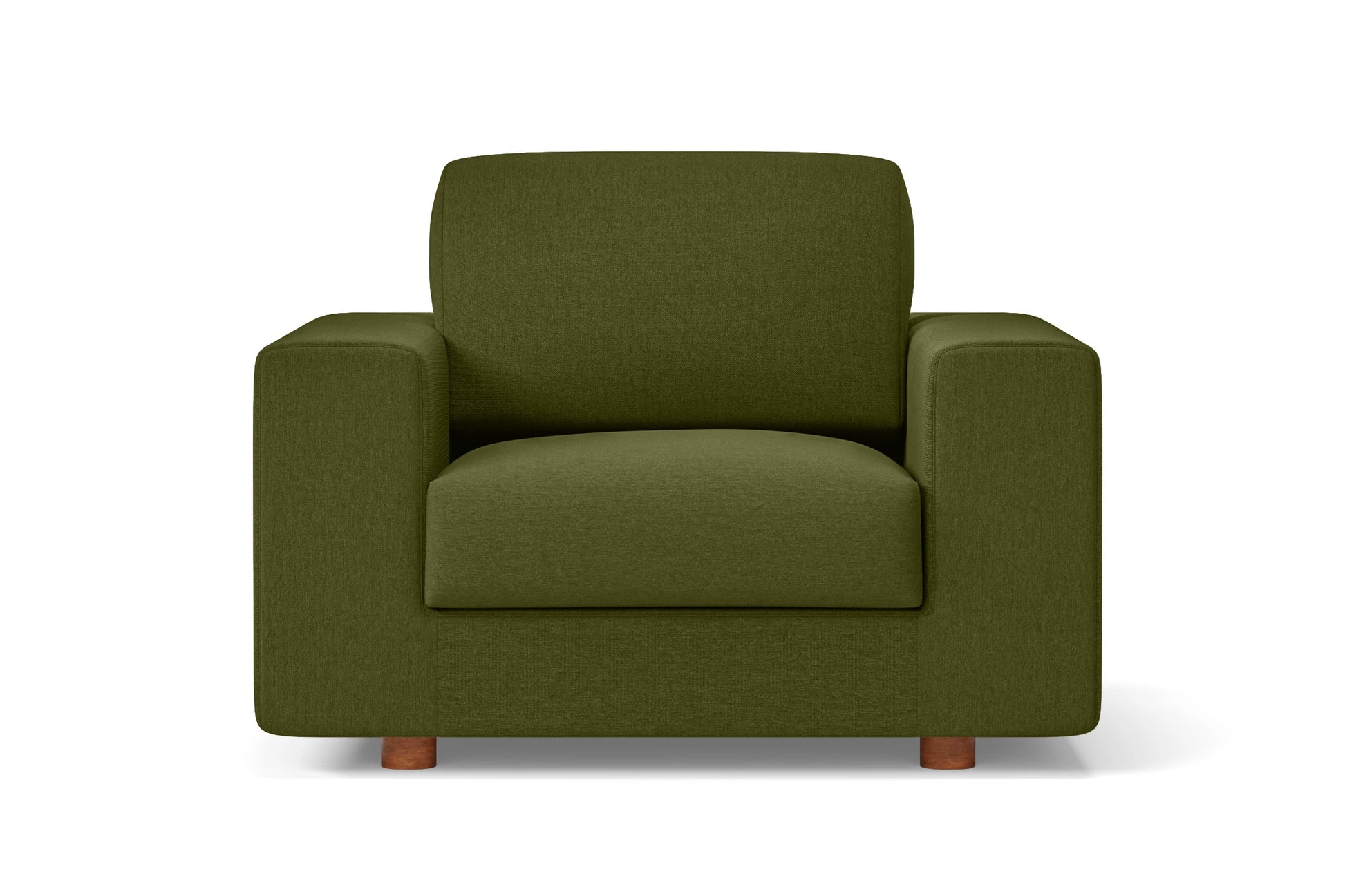 Arezzo Armchair Olive Linen Fabric