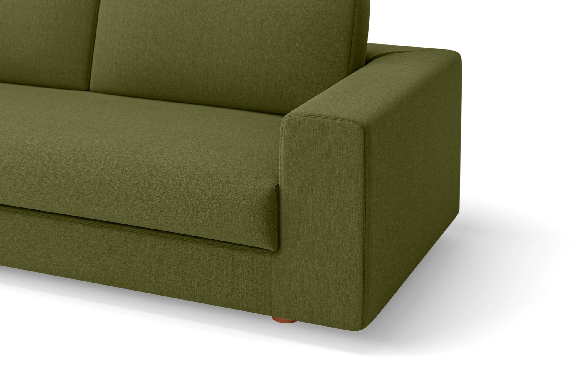 Arezzo Armchair Olive Linen Fabric