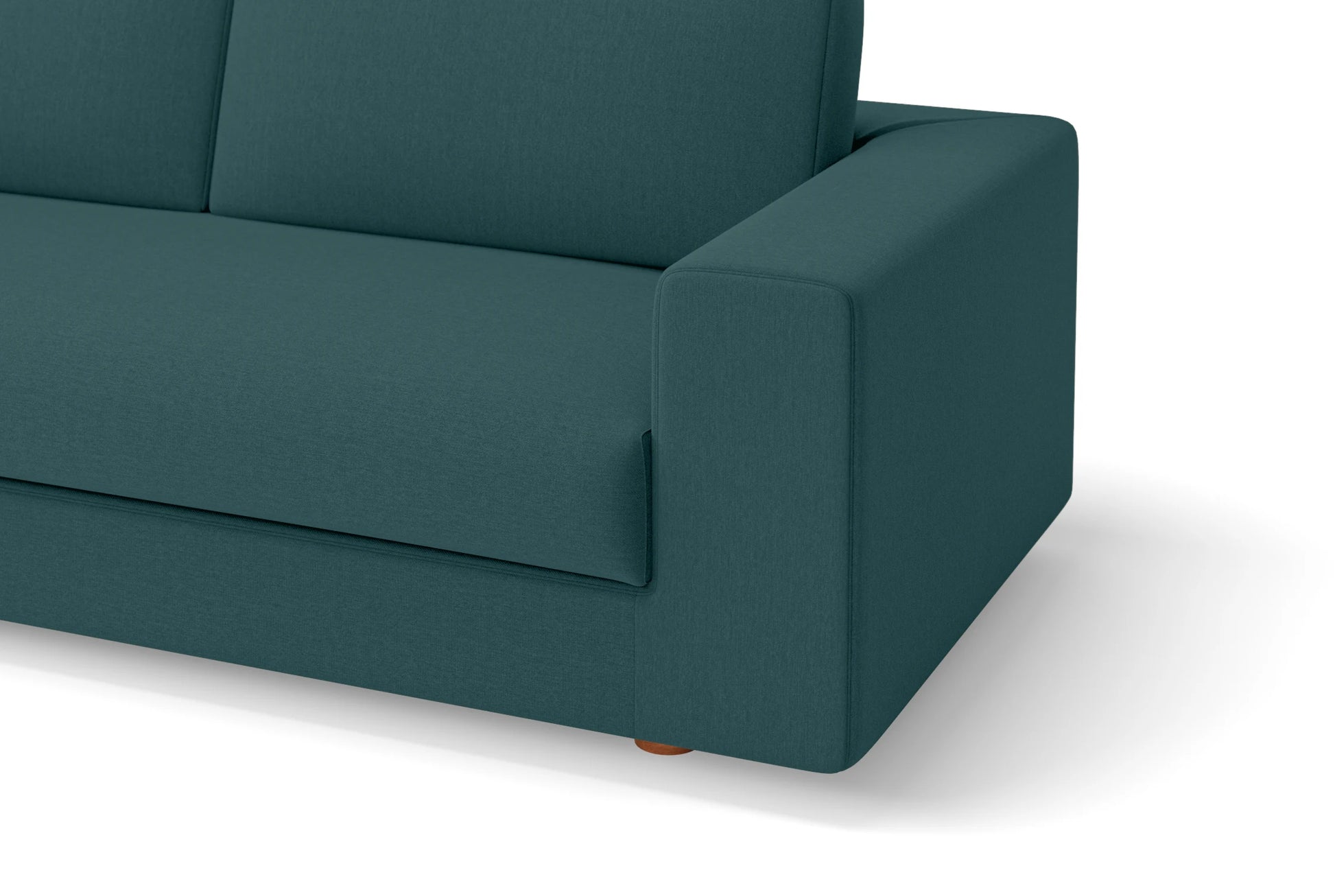 Arezzo Armchair Teal Linen Fabric