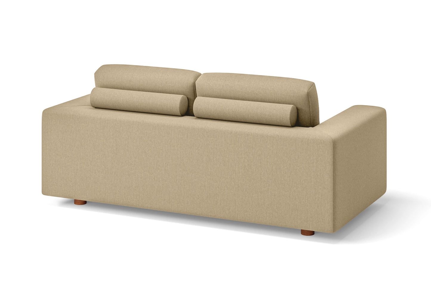 Arezzo 2 Seater Sofa Beige Linen Fabric