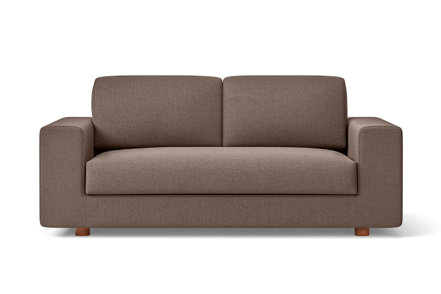 Arezzo 2 Seater Sofa Caramel Linen Fabric