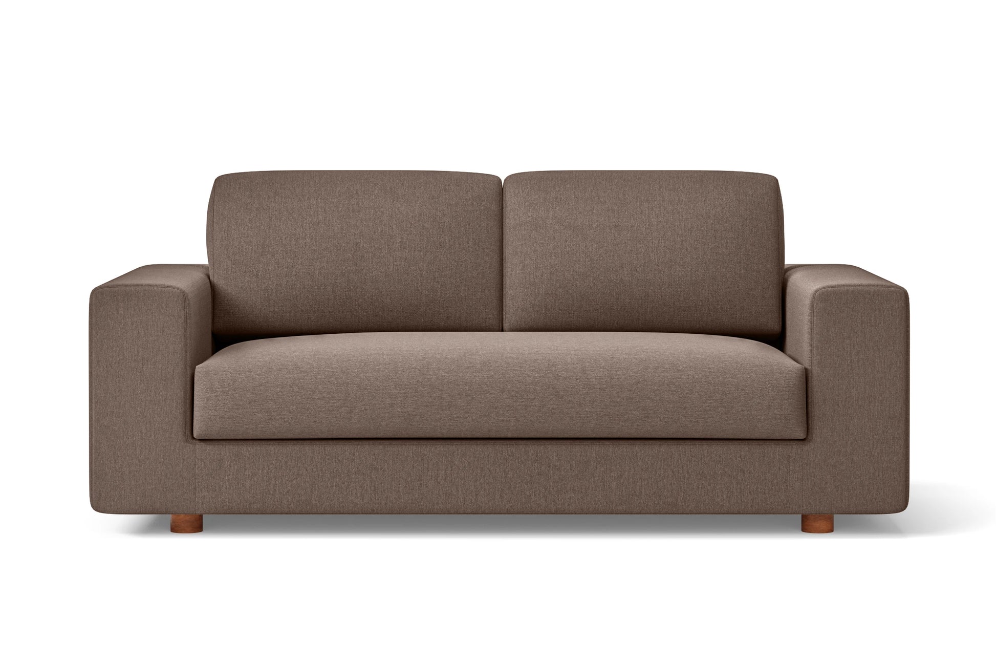 Arezzo 2 Seater Sofa Caramel Linen Fabric