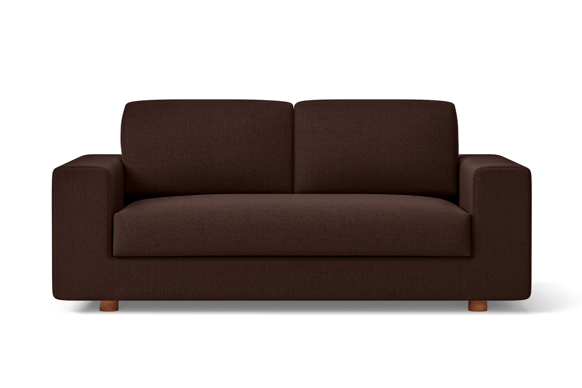 Arezzo 2 Seater Sofa Coffee Brown Linen Fabric