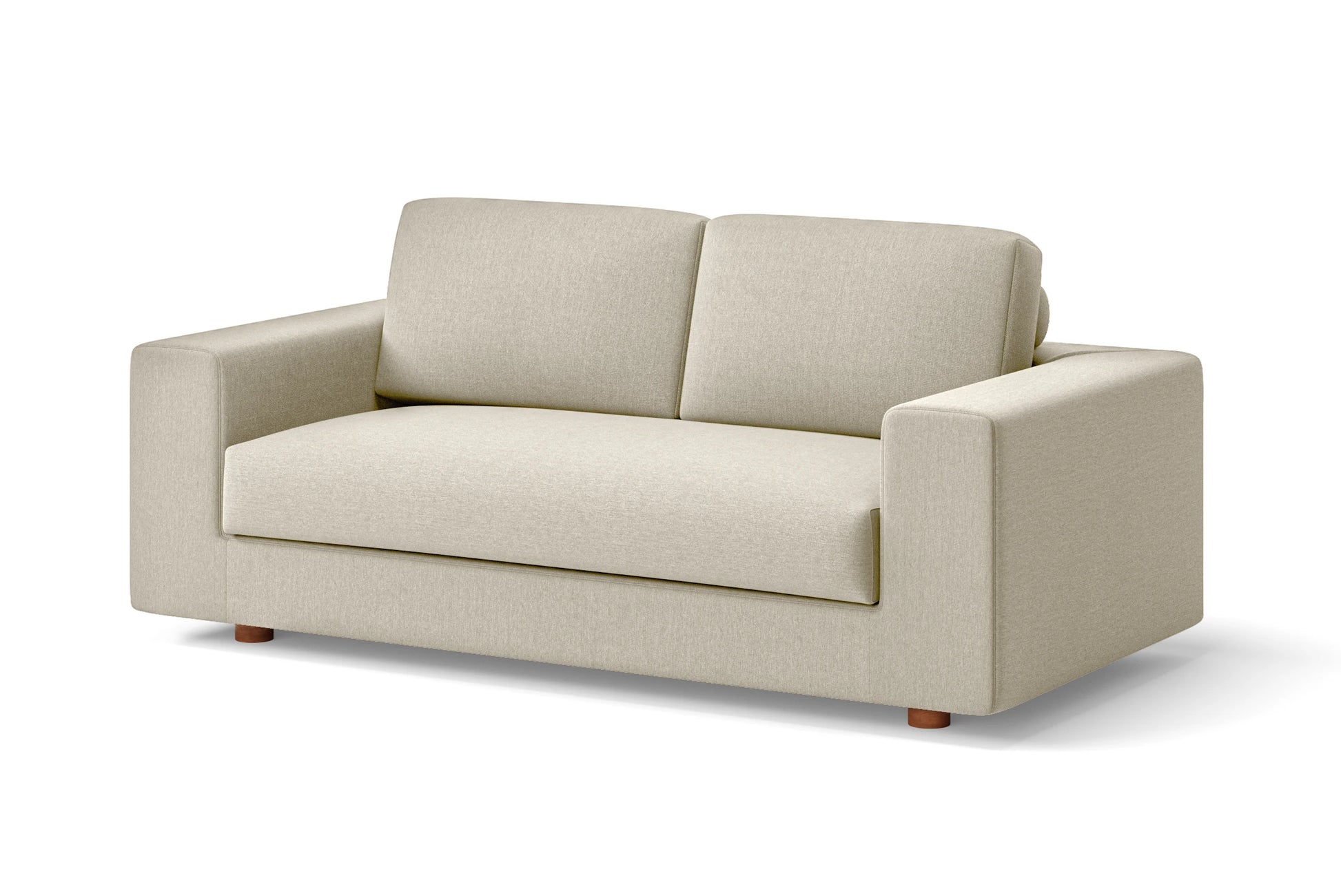 Arezzo 2 Seater Sofa Cream Linen Fabric