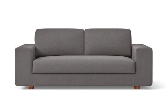 Arezzo 2 Seater Sofa Grey Linen Fabric