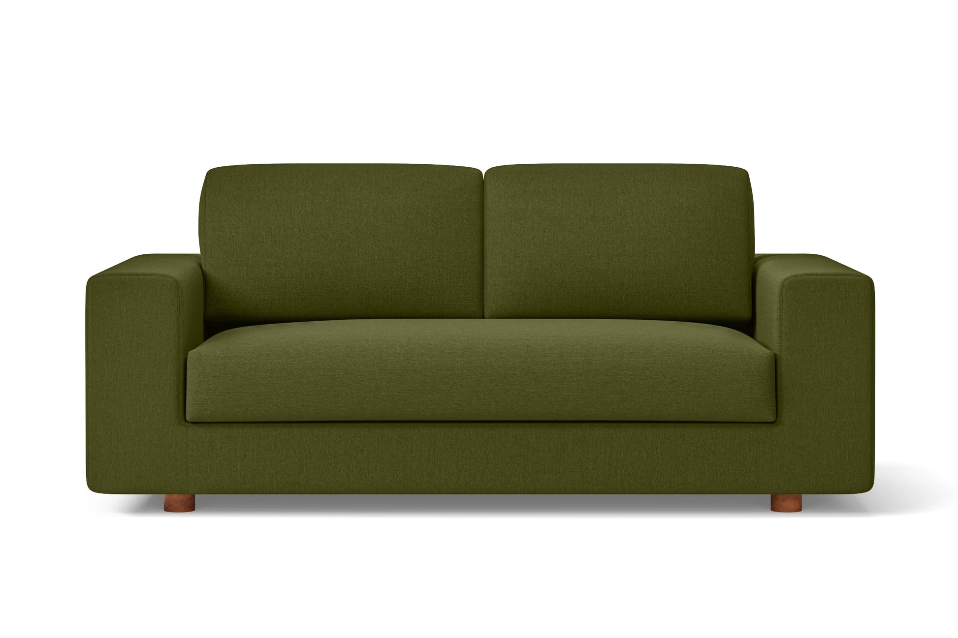 Arezzo 2 Seater Sofa Olive Linen Fabric