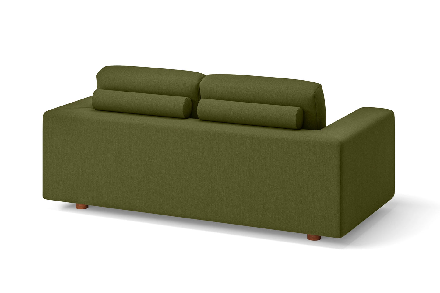 Arezzo 2 Seater Sofa Olive Linen Fabric