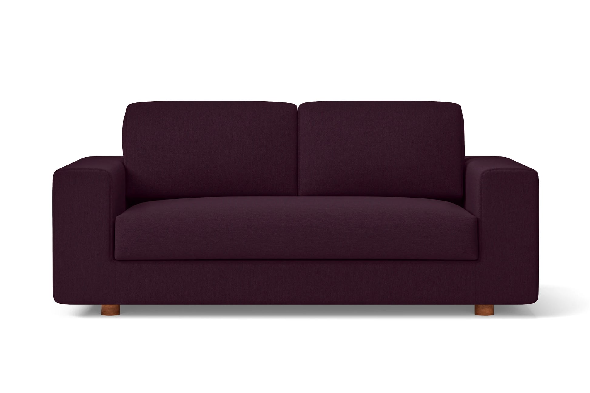 Arezzo 2 Seater Sofa Purple Linen Fabric