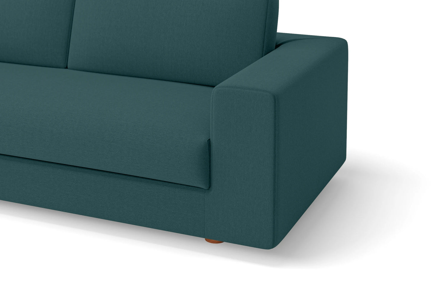 Arezzo 2 Seater Sofa Teal Linen Fabric