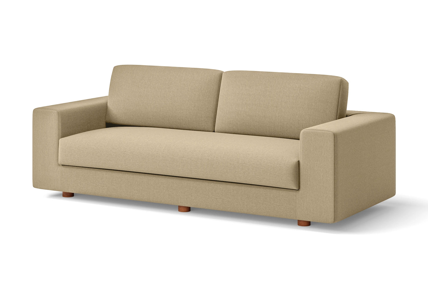 Arezzo 3 Seater Sofa Beige Linen Fabric