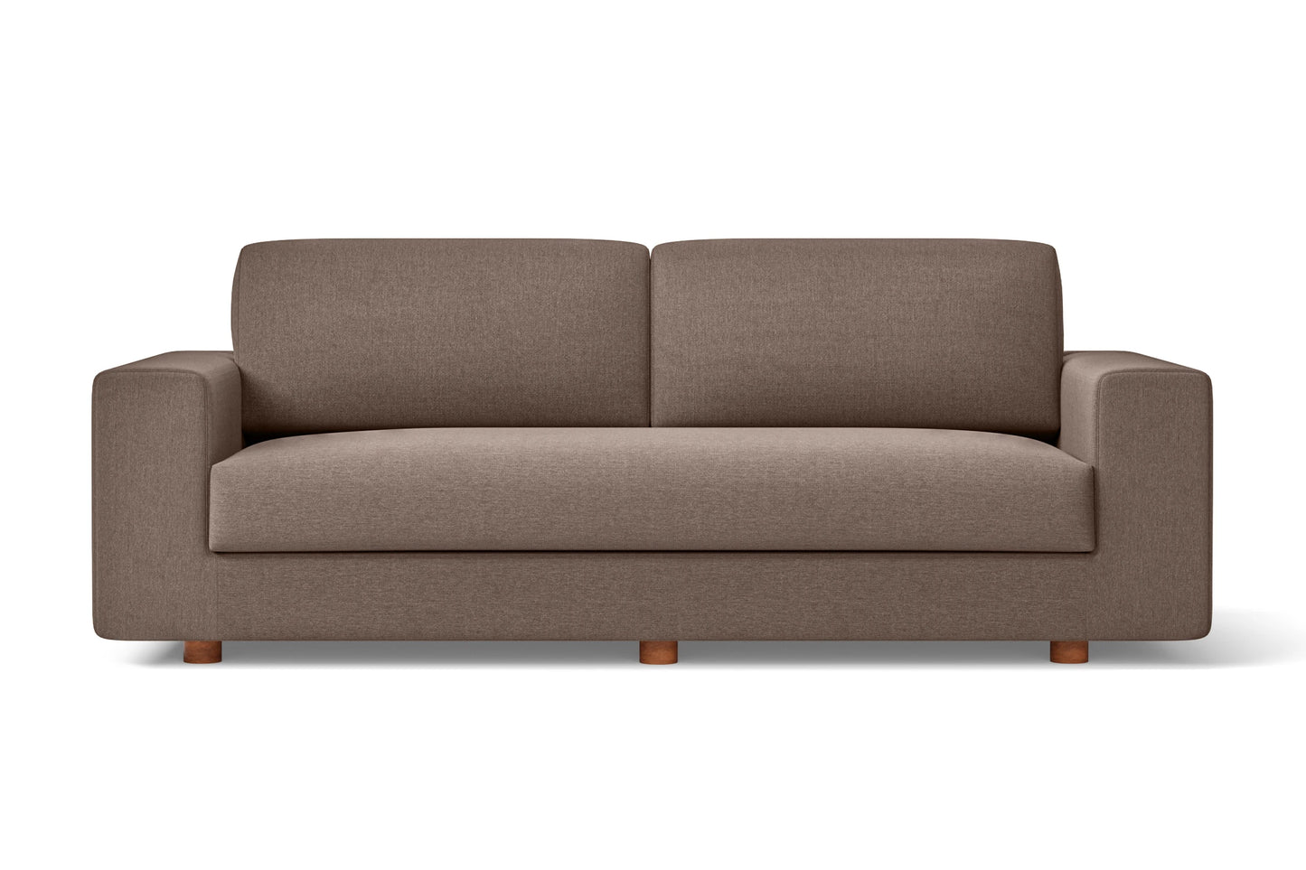 Arezzo 3 Seater Sofa Caramel Linen Fabric