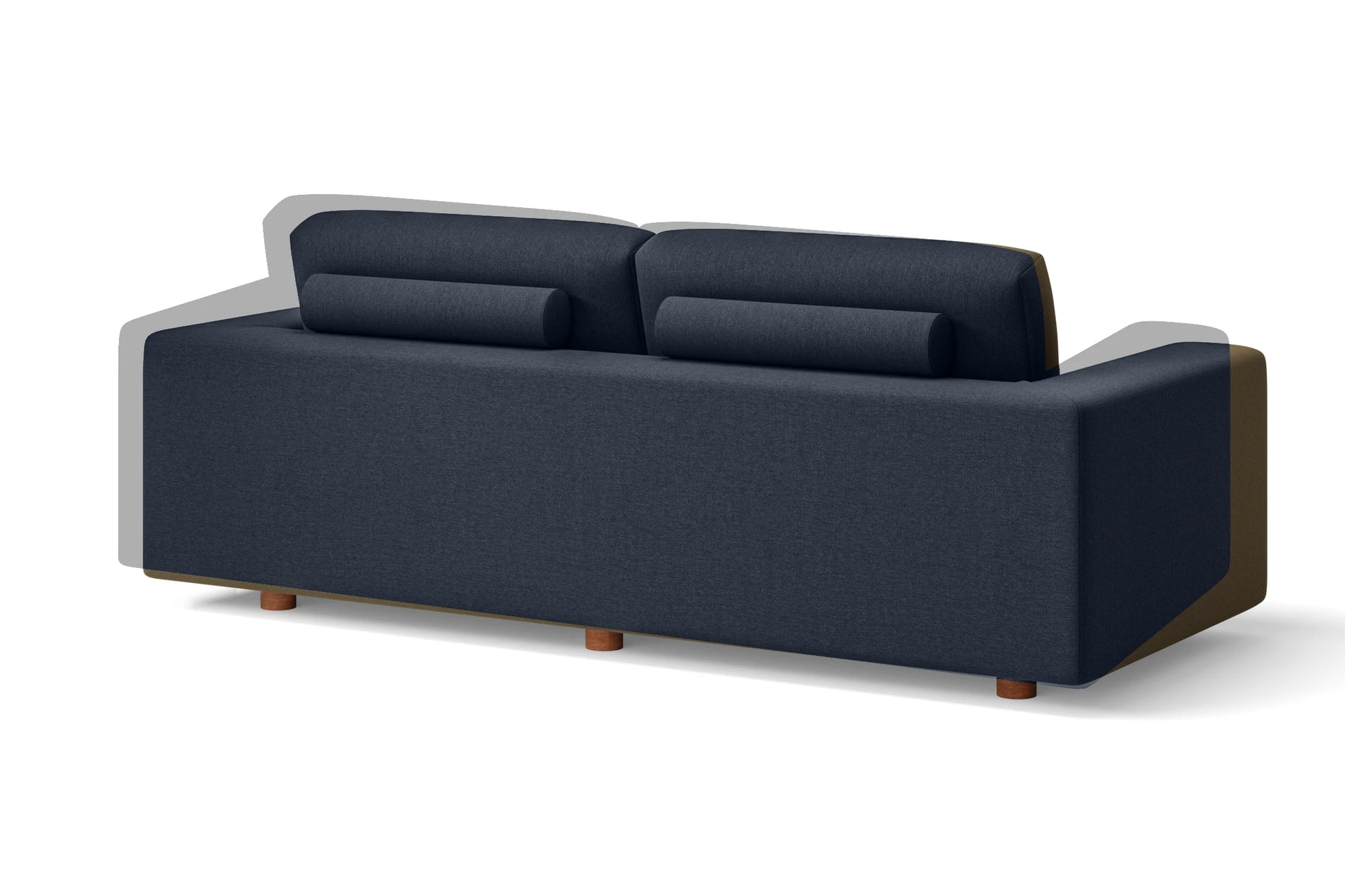 Arezzo 3 Seater Sofa Dark Blue Linen Fabric