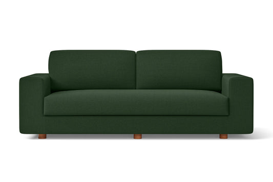 Arezzo 3 Seater Sofa Forest Green Linen Fabric