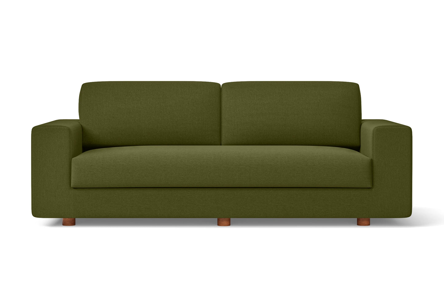 Arezzo 3 Seater Sofa Olive Linen Fabric