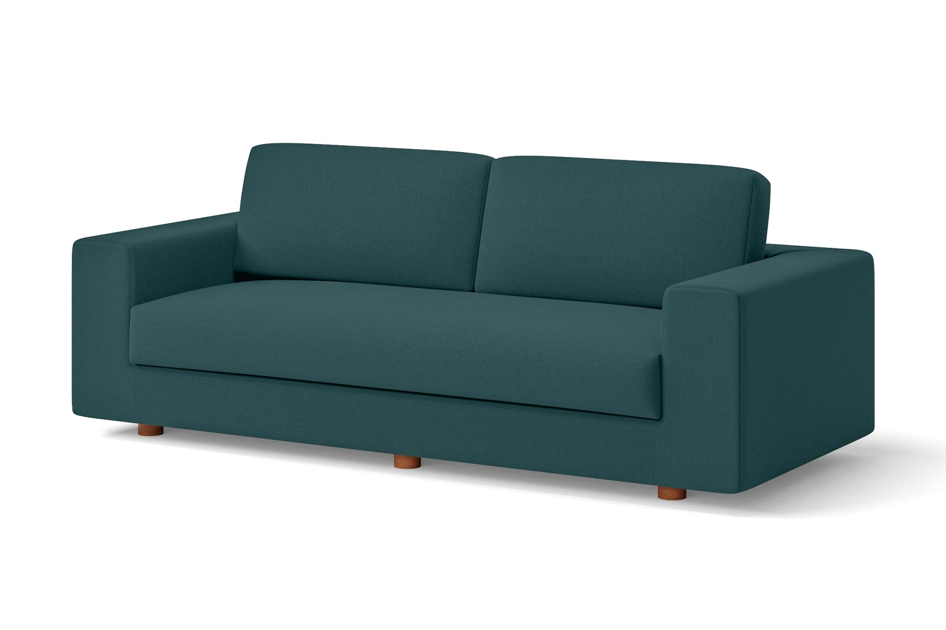 Arezzo 3 Seater Sofa Teal Linen Fabric