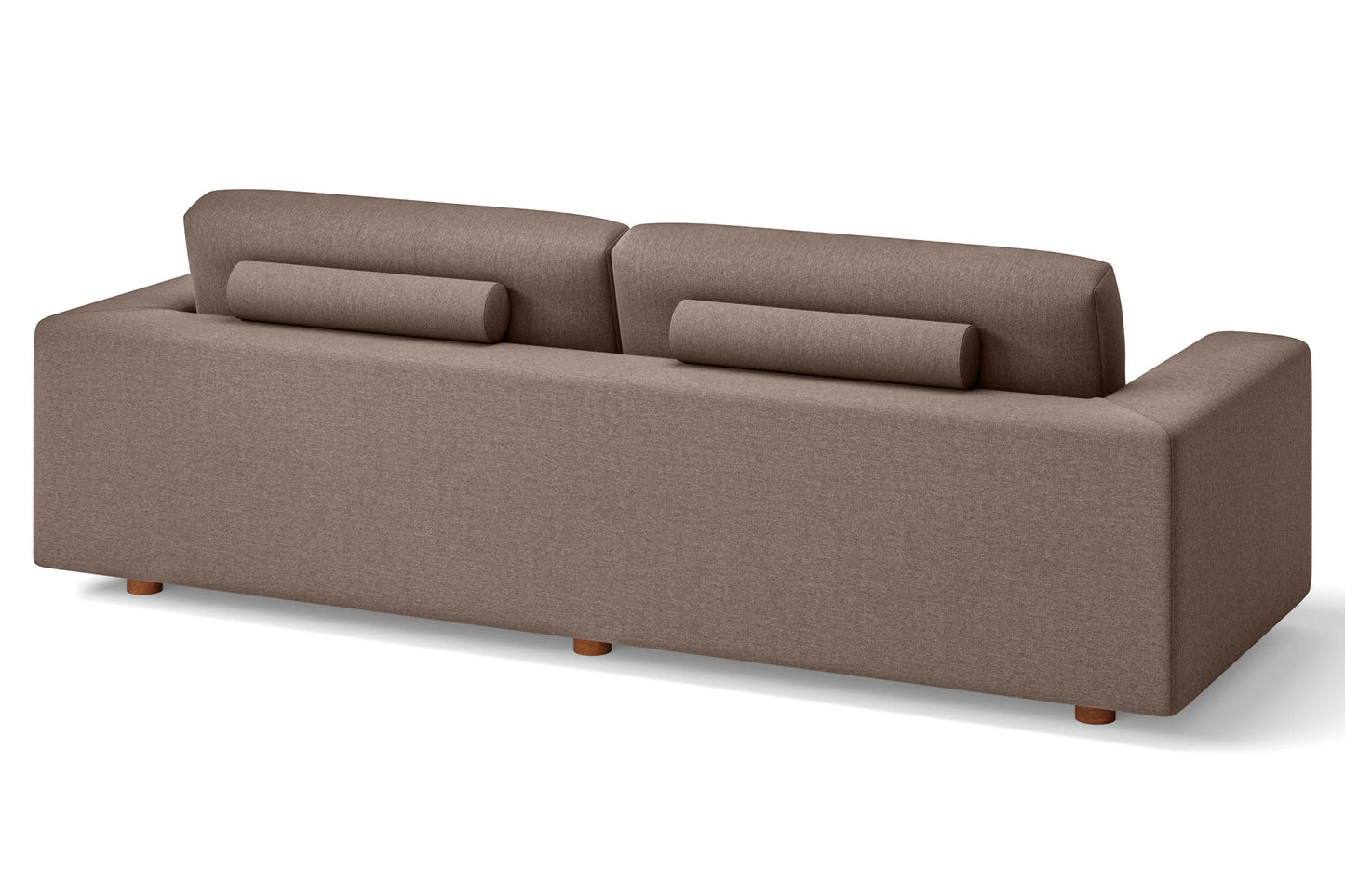 Arezzo 4 Seater Sofa Caramel Linen Fabric