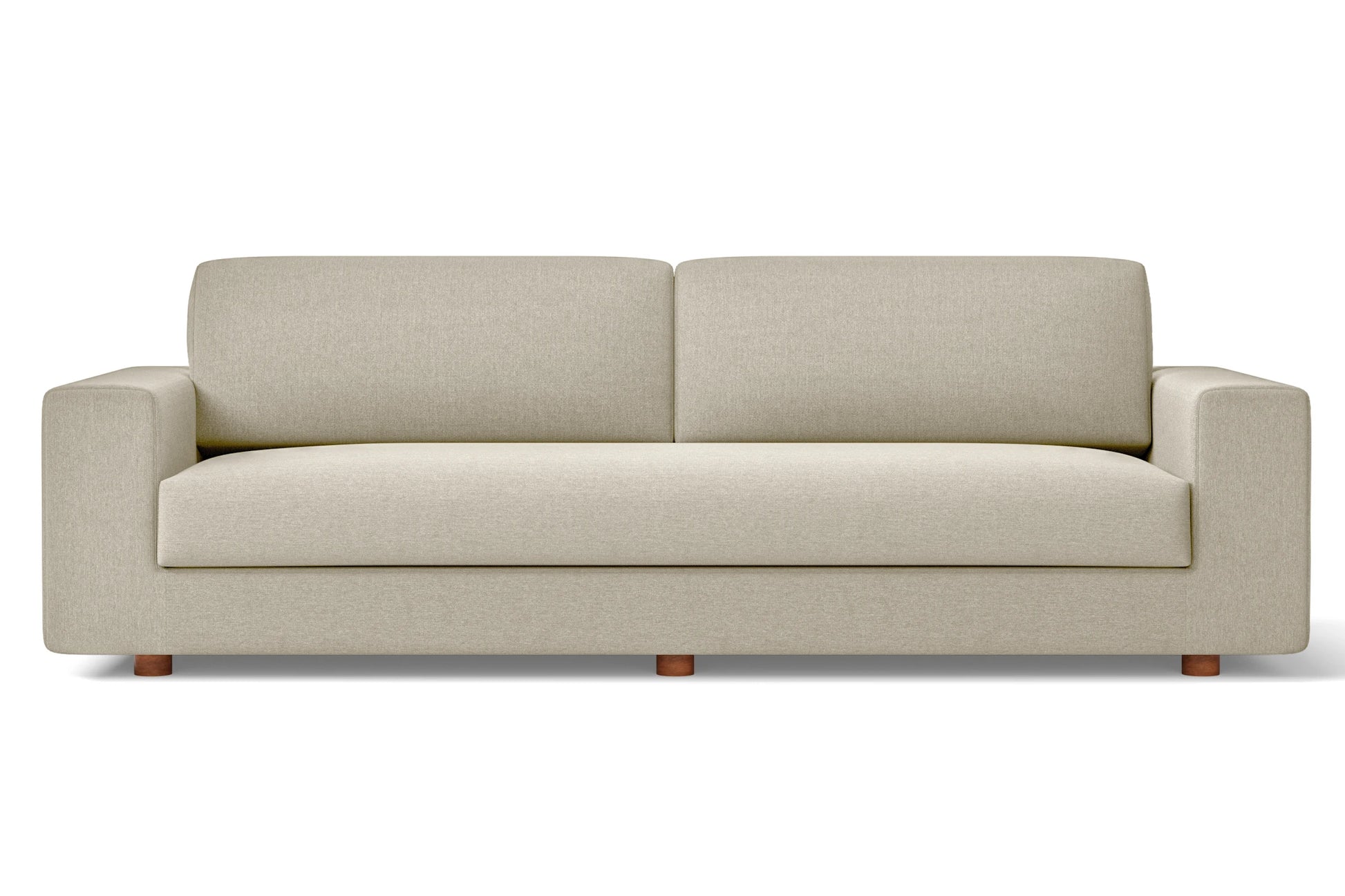 Arezzo 4 Seater Sofa Cream Linen Fabric