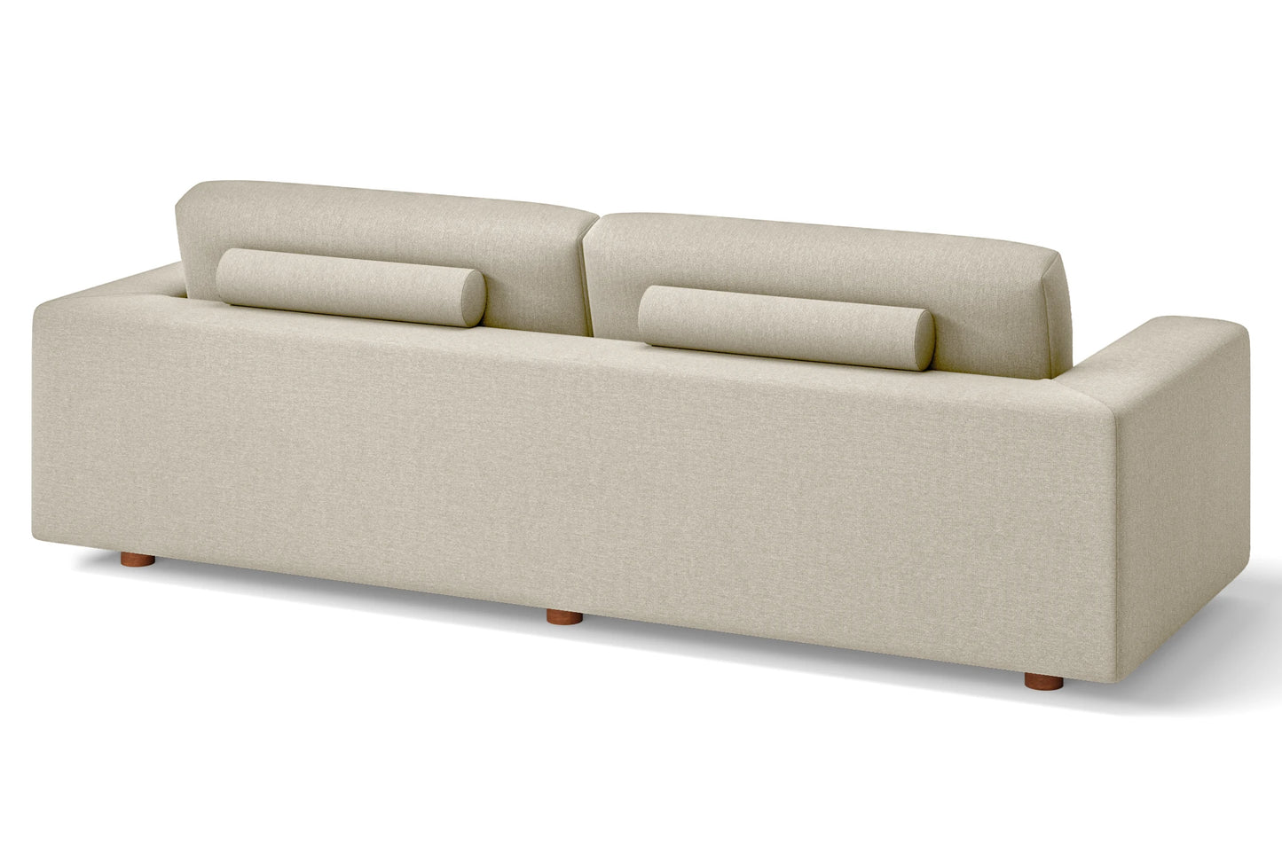 Arezzo 4 Seater Sofa Cream Linen Fabric