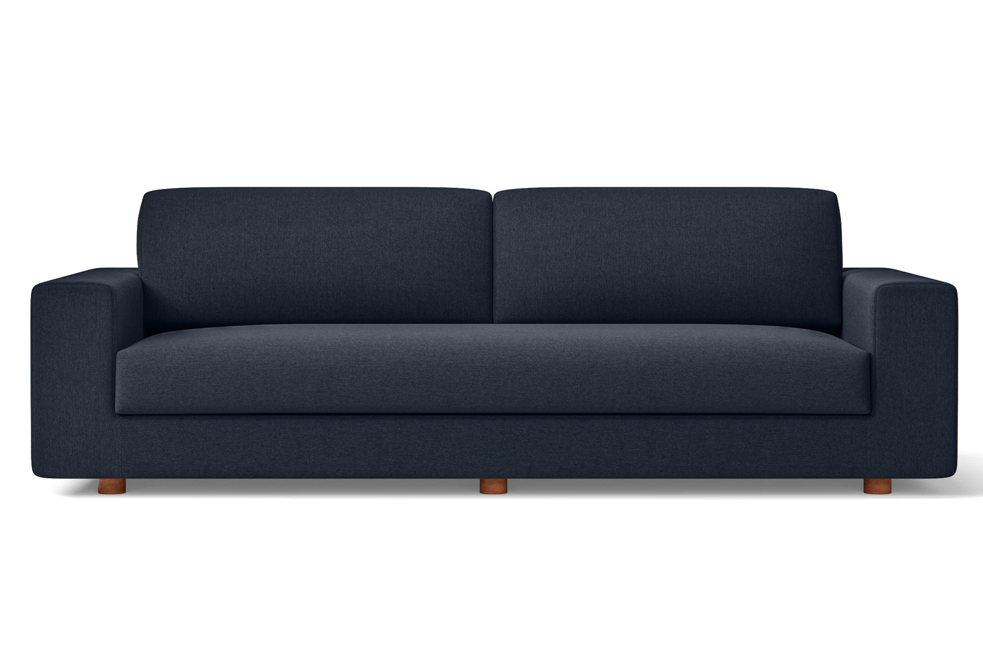 Arezzo 4 Seater Sofa Dark Blue Linen Fabric