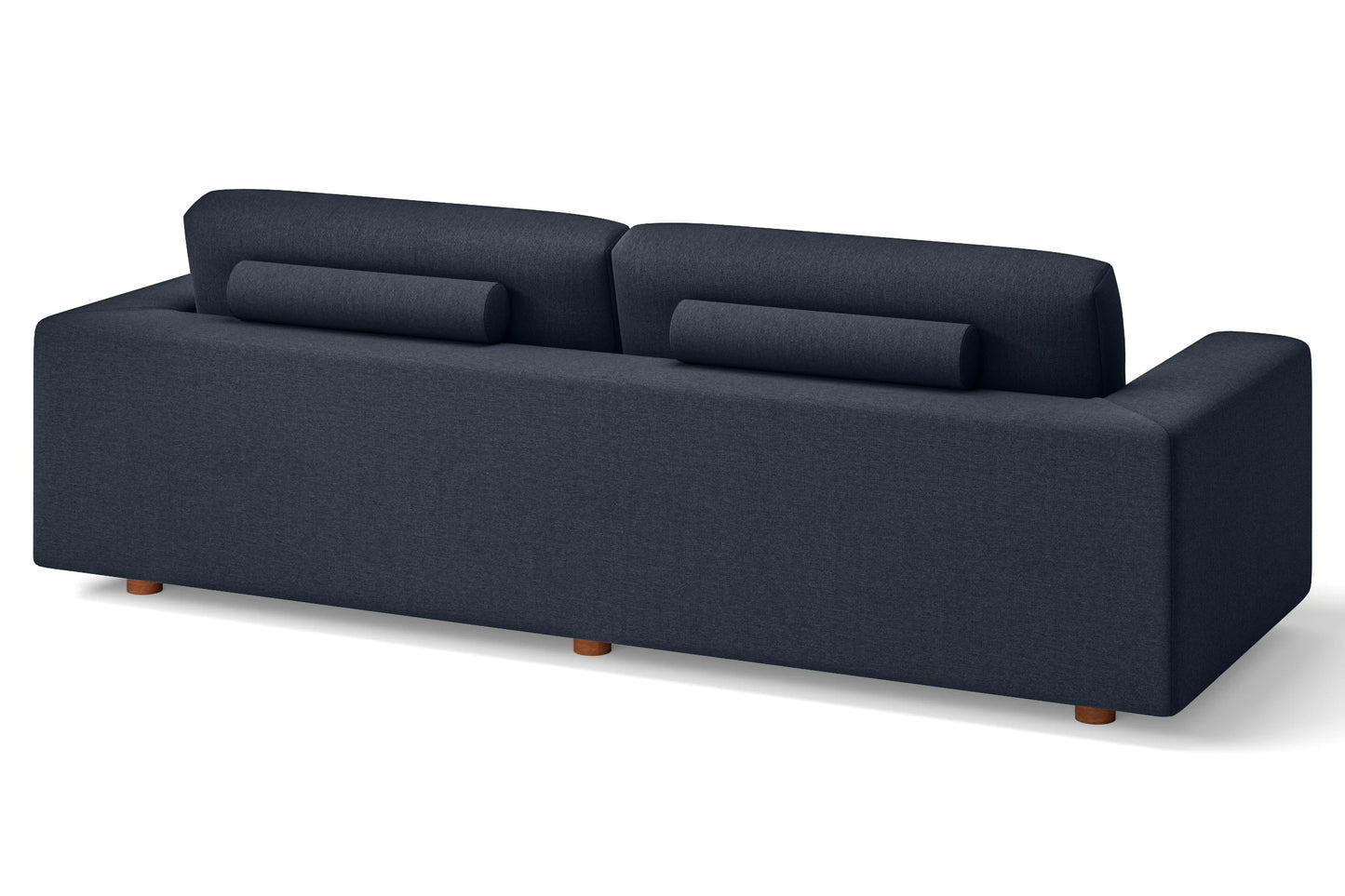 Arezzo 4 Seater Sofa Dark Blue Linen Fabric