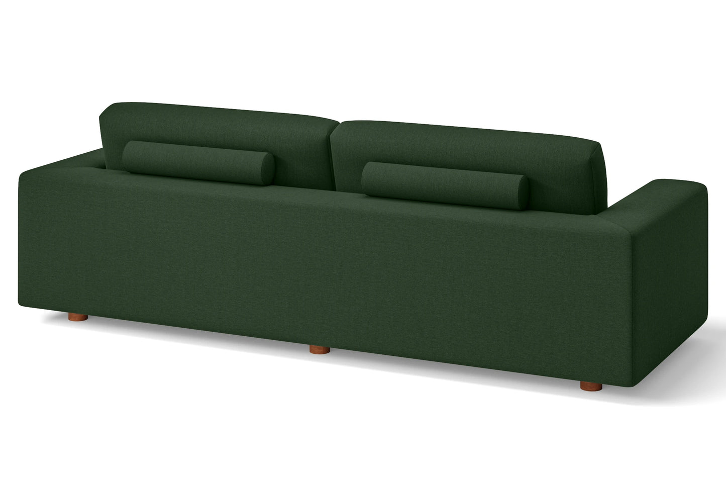 Arezzo 4 Seater Sofa Forest Green Linen Fabric