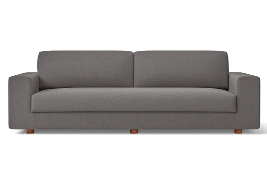 Arezzo 4 Seater Sofa Grey Linen Fabric