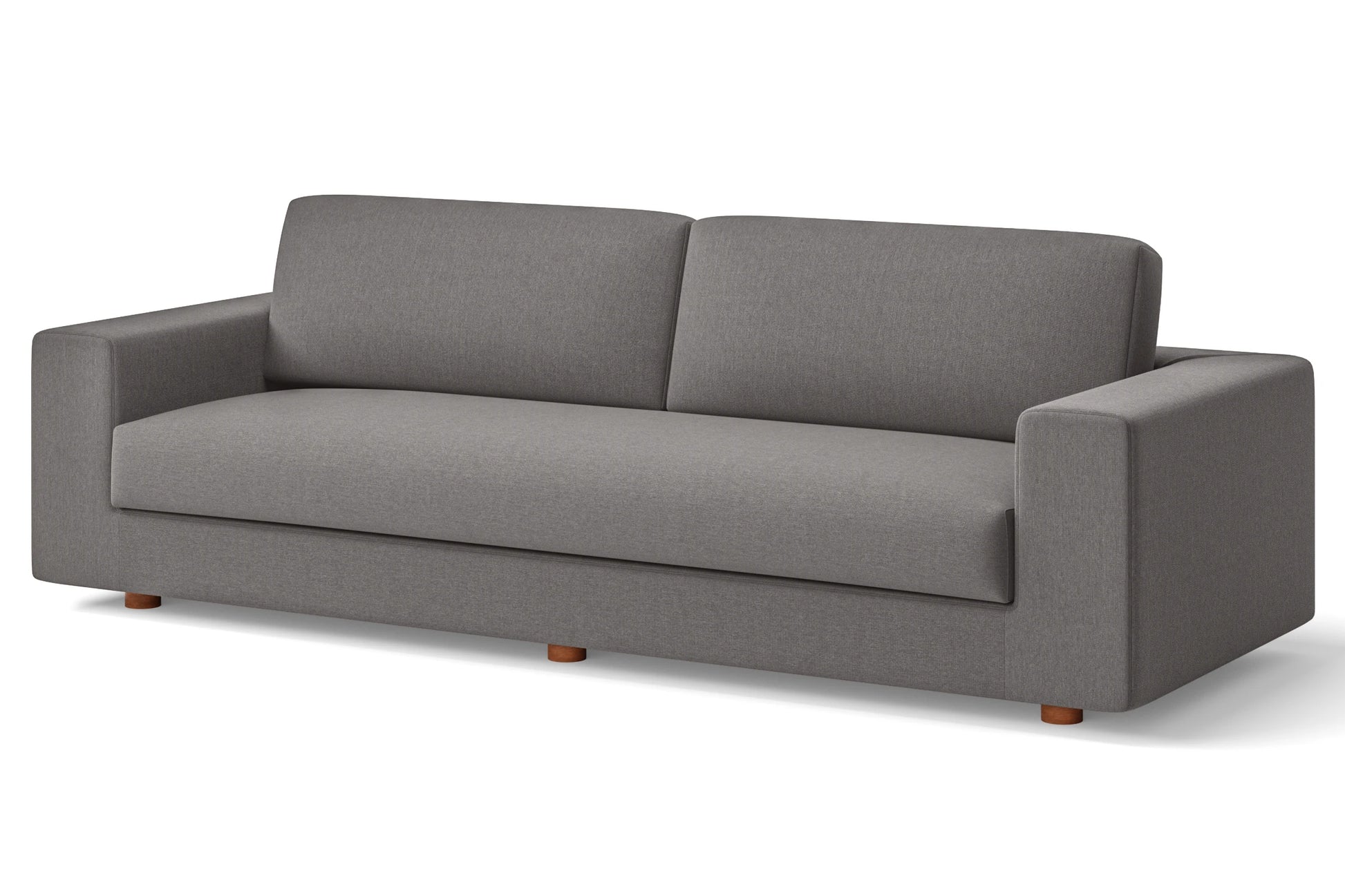 Arezzo 4 Seater Sofa Grey Linen Fabric