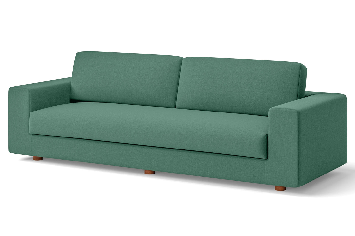 Arezzo 4 Seater Sofa Mint Green Linen Fabric