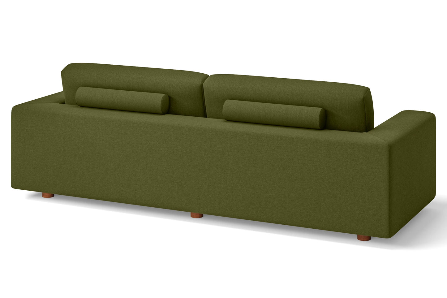 Arezzo 4 Seater Sofa Olive Linen Fabric