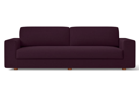 Arezzo 4 Seater Sofa Purple Linen Fabric