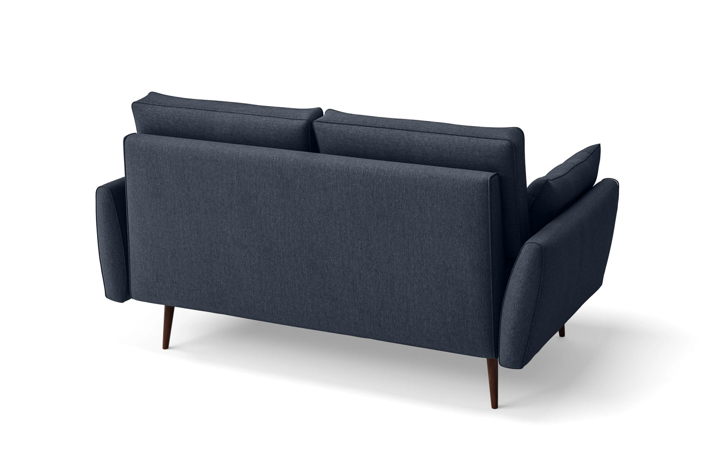 Avellino 2 Seater Sofa Dark Blue Linen Fabric