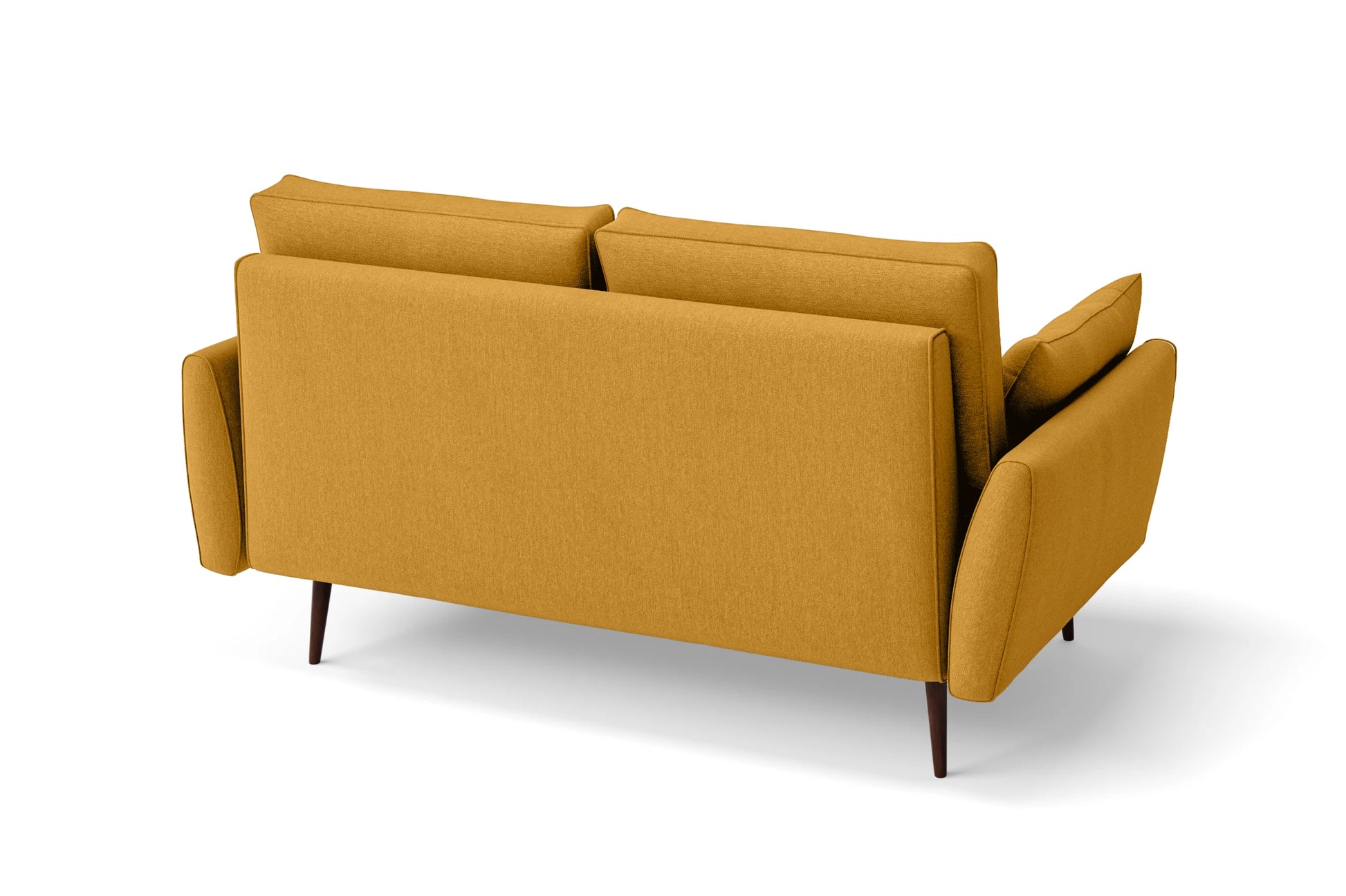 Avellino 2 Seater Sofa Yellow Linen Fabric