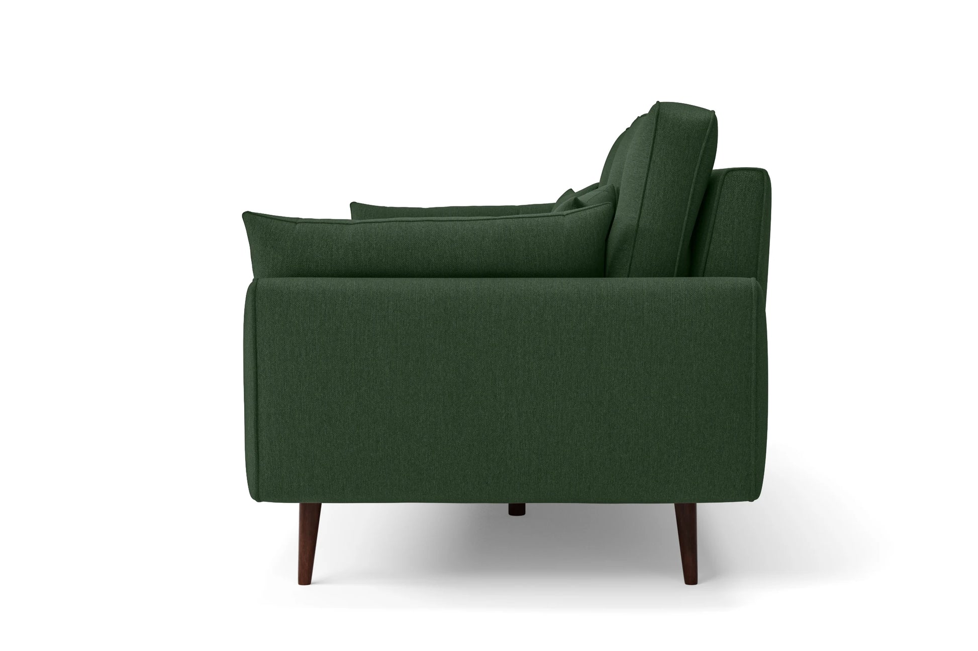 Avellino 3 Seater Sofa Forest Green Linen Fabric