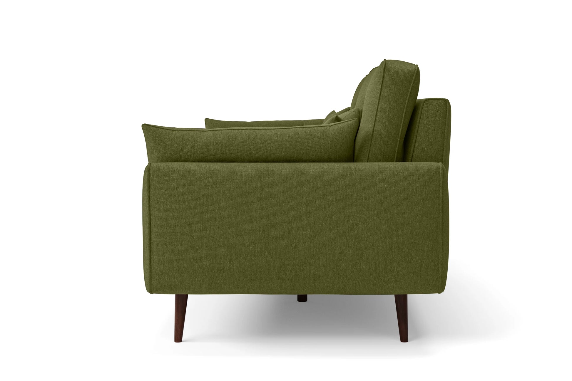 Avellino 3 Seater Sofa Olive Linen Fabric