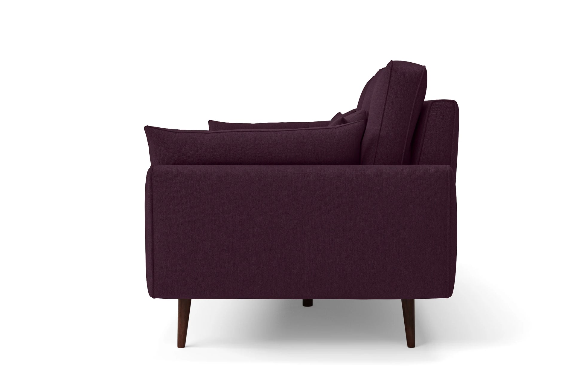 Avellino 3 Seater Sofa Purple Linen Fabric