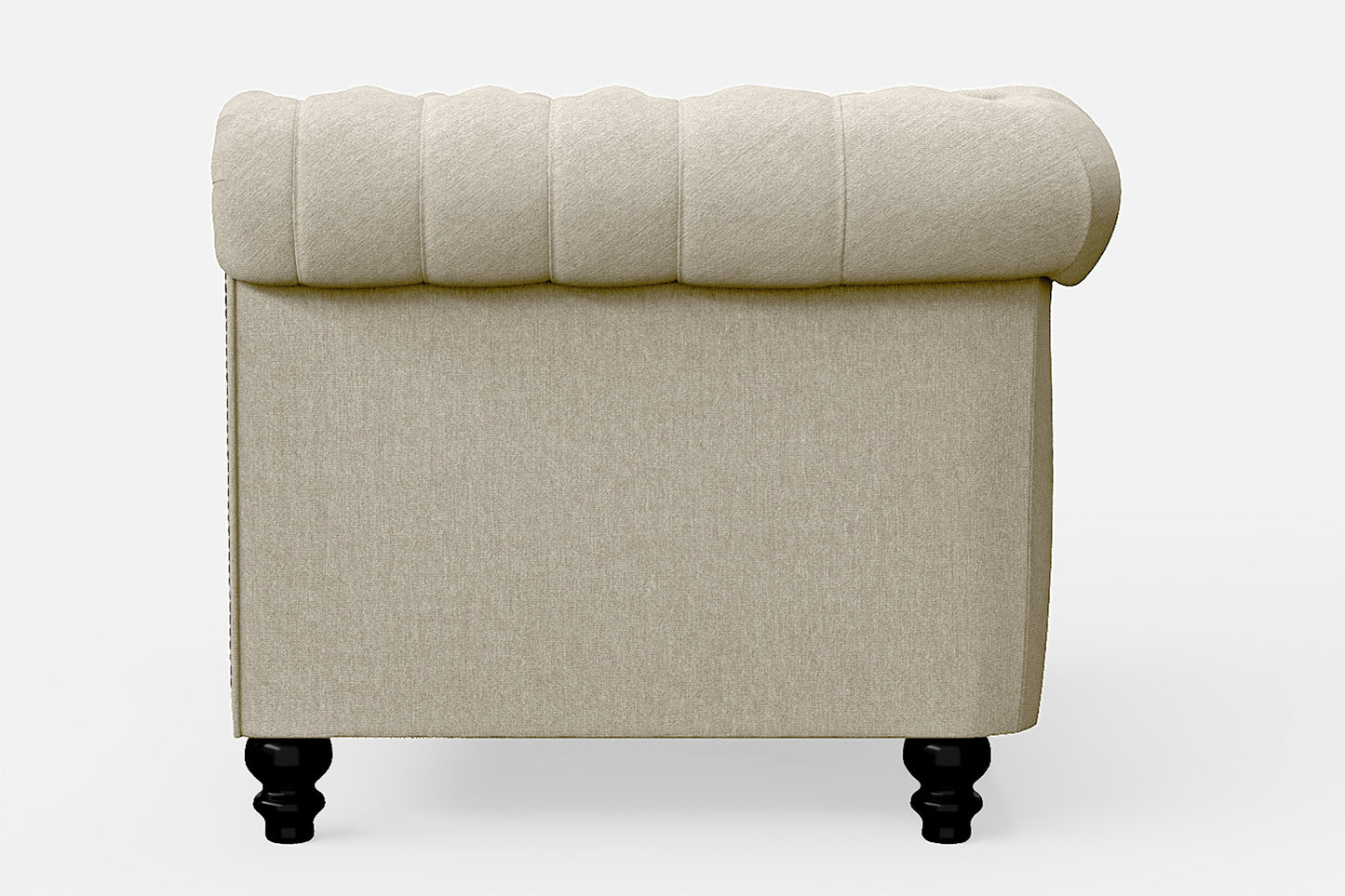 Aversa Armchair Cream Linen Fabric