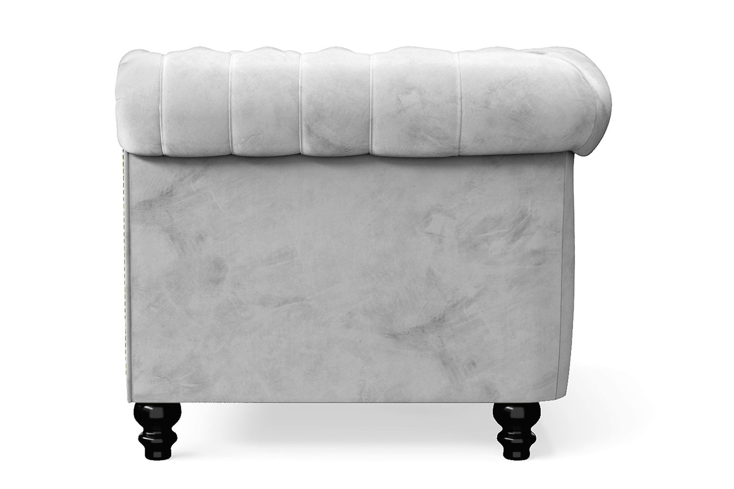 Aversa Armchair White Velvet