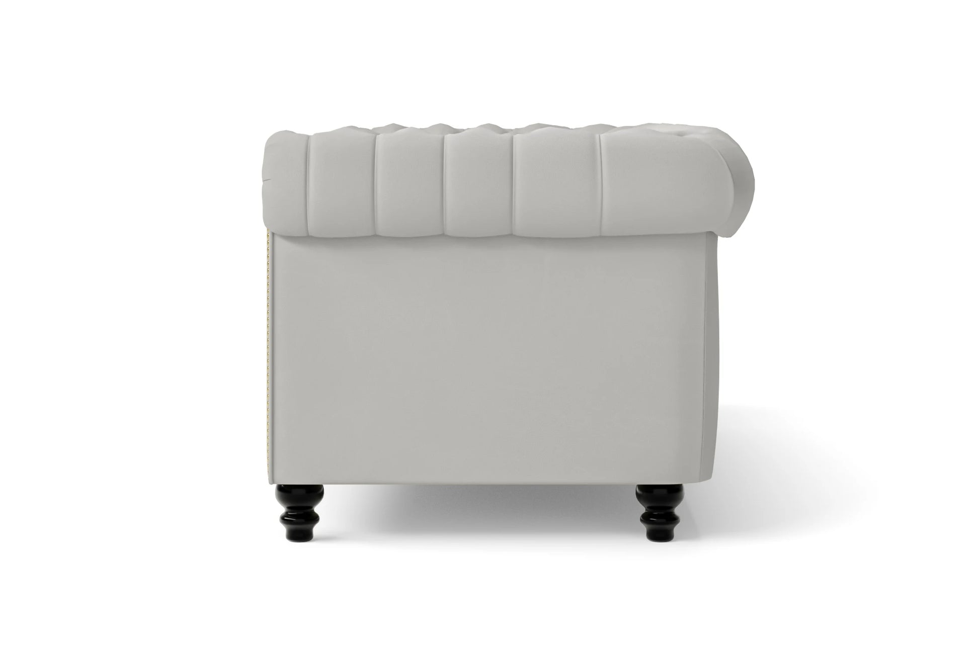 Aversa 2 Seater Sofa White Leather