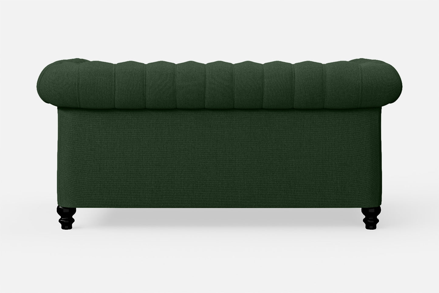 Aversa 2 Seater Sofa Forest Green Linen Fabric