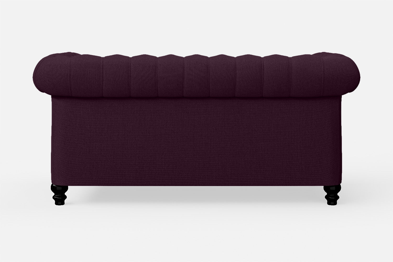 Aversa 2 Seater Sofa Purple Linen Fabric