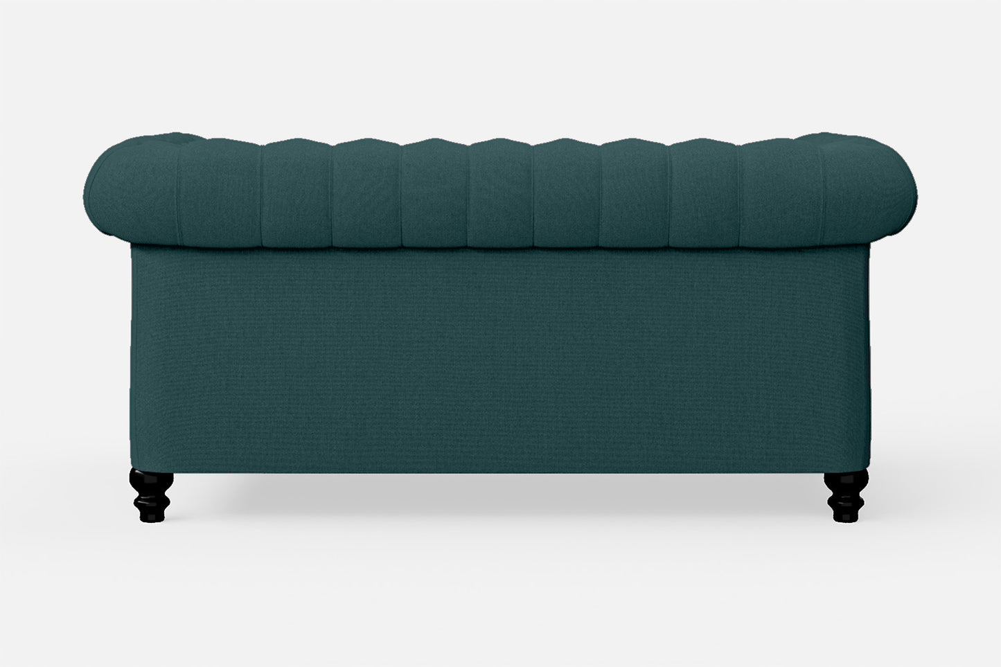 Aversa 2 Seater Sofa Teal Linen Fabric