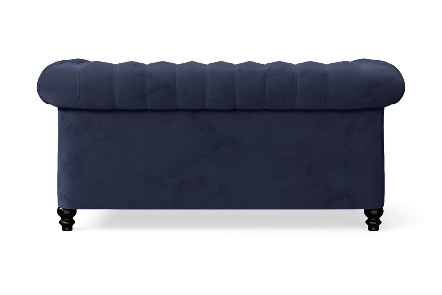 Aversa 2 Seater Sofa Dark Blue Velvet