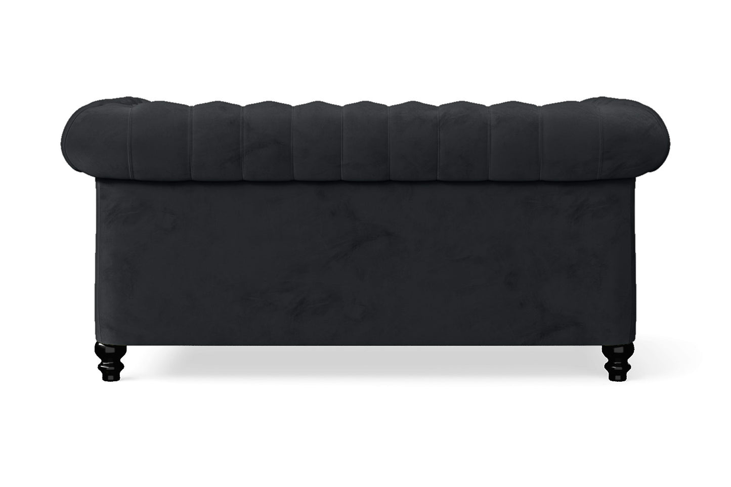 Aversa 2 Seater Sofa Dark Grey Velvet