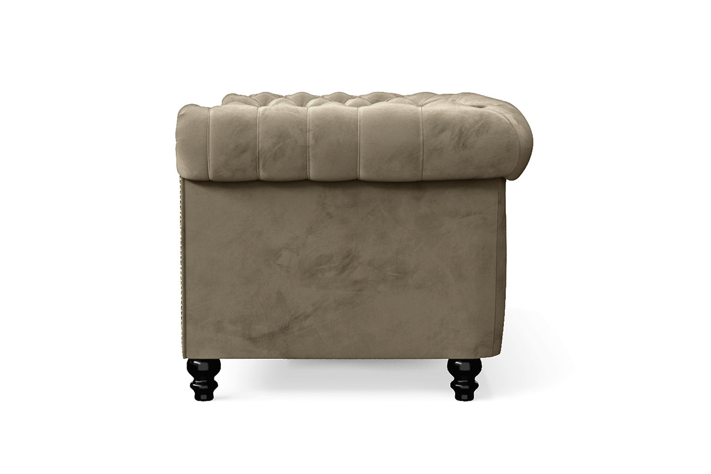 Aversa 2 Seater Sofa Sand Velvet